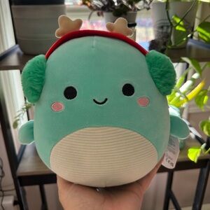 🎄Nessie the Lochness Monster Christmas Edition 8” Squishmallow